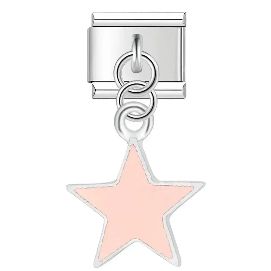 Pendentif Étoile Rose