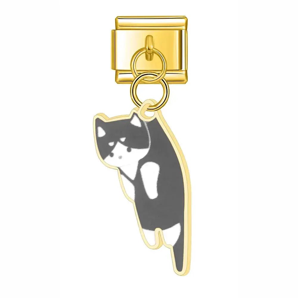 charm-italian_Pendentif-Chat-Noirpour-bracelet_-Charmsy-10819726 - La Maison Velori